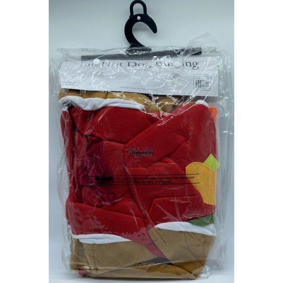 Underwraps Lil' Hot Dog Bunting Infant Baby Halloween Theatre Costume 0-6 Months - Picture 6 of 9